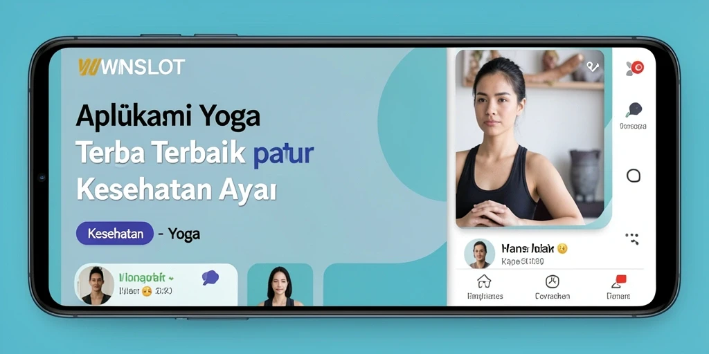 Antarmuka WINSLOT yang ramah pengguna dan intuitif untuk latihan Yoga.
